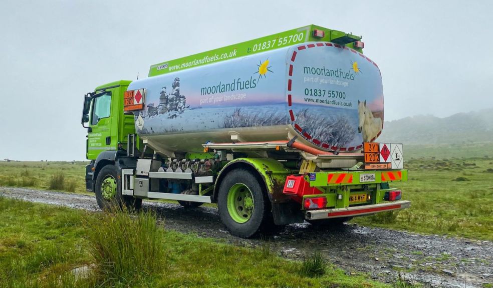 Moorland Fuels tanker image