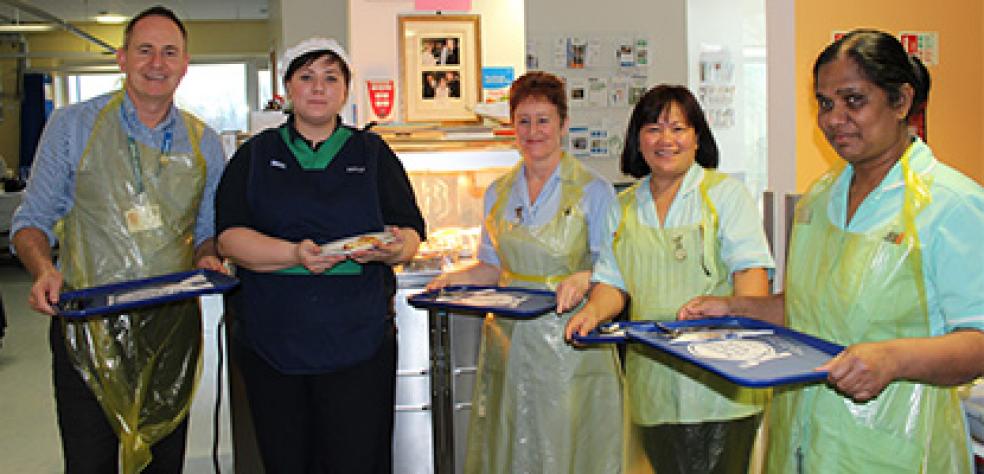 Hospital staff showcase how they’re Making Mealtimes Matter | The Devon