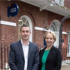 David Culshaw, Partner and Head of Porter Dodson's Exeter Corporate Commercial team, and Kate James,