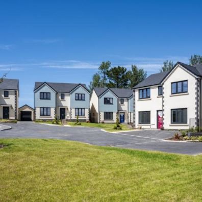 Houses in Foxglove View development