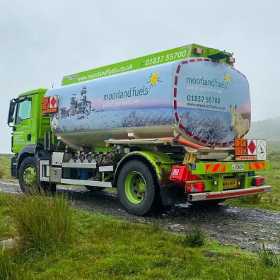 Moorland Fuels tanker image