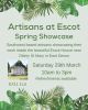 Poster for Artisan Fair at Escot