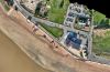 Aerial view of Exmouth Seafront