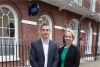 David Culshaw, Partner and Head of Porter Dodson's Exeter Corporate Commercial team, and Kate James,